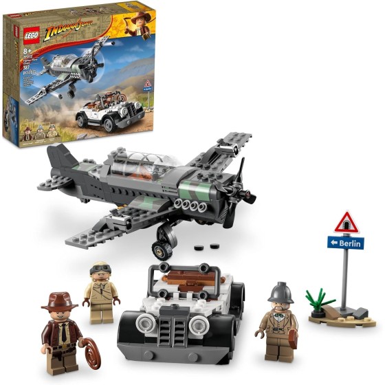 LEGO Indiana Jones and the Last Crusade Fighter Plane Chase 77012 Building Set