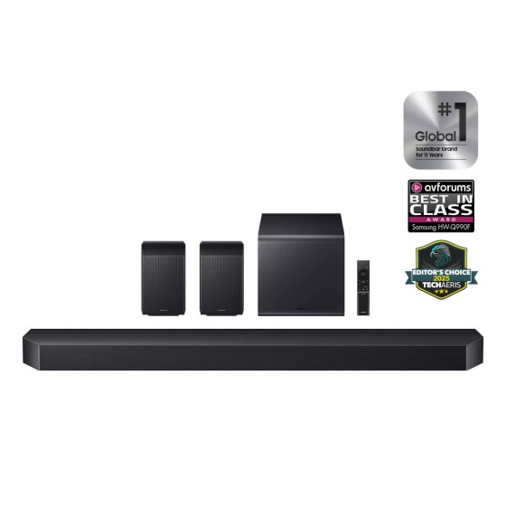 Q-series Soundbar HW-Q990F 11.1.4 ch Subwoofer & Rear Speaker (2025)